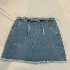 Denim skirt